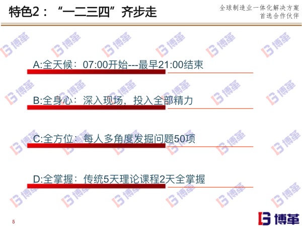 博革精益实战道场特色二