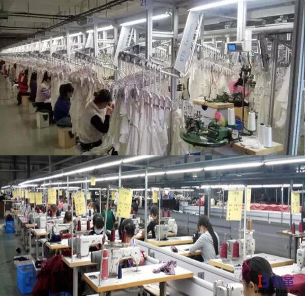 服装厂单件流模式