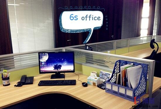 办公室6s目视化办公桌摆放