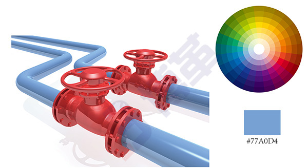 工业管道颜色标识
