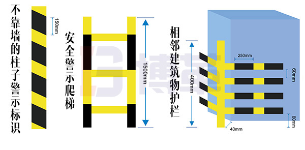 车间门口防撞柱、建筑物护栏