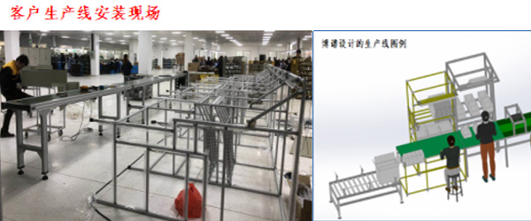 工厂布局咨询生产线安装现场