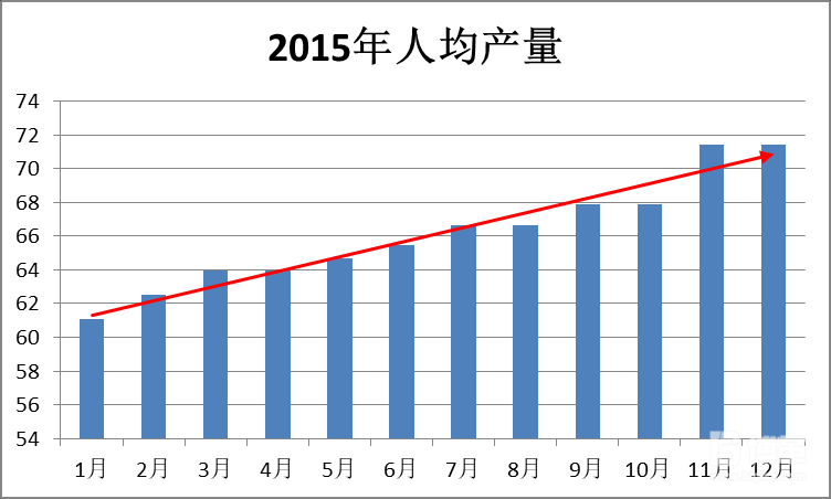 2015年人均产量