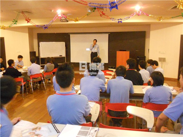 上海展华电子班组管理内部讲师培训现场