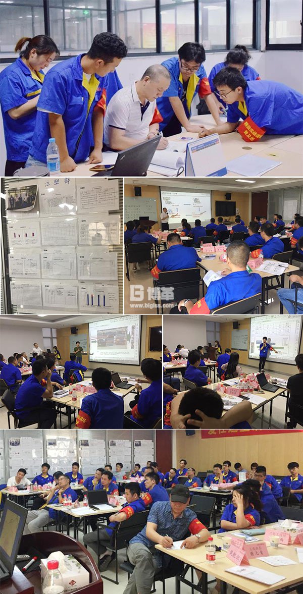 金牌班组长培训辅导现场
