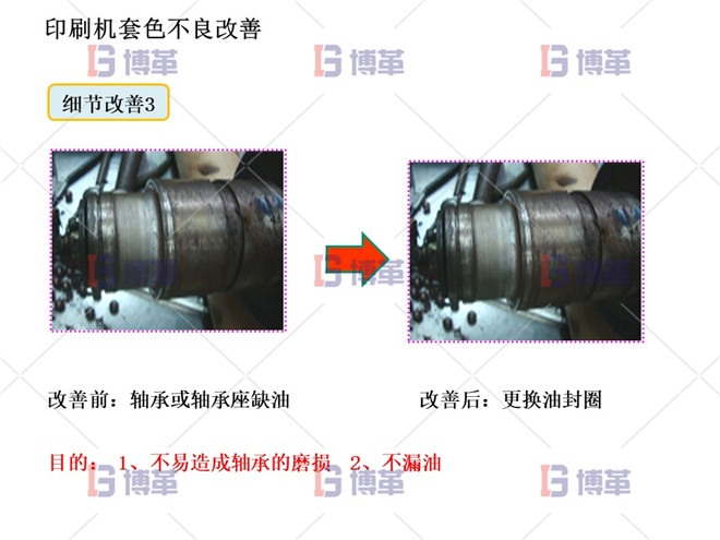 印刷机套色不良改善案例 细节改善3