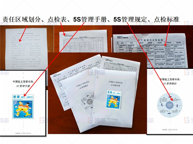 某化工厂生产区5S改善案例