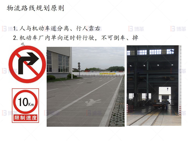 上海知名机械厂精益布局案例 物流路线规划原则